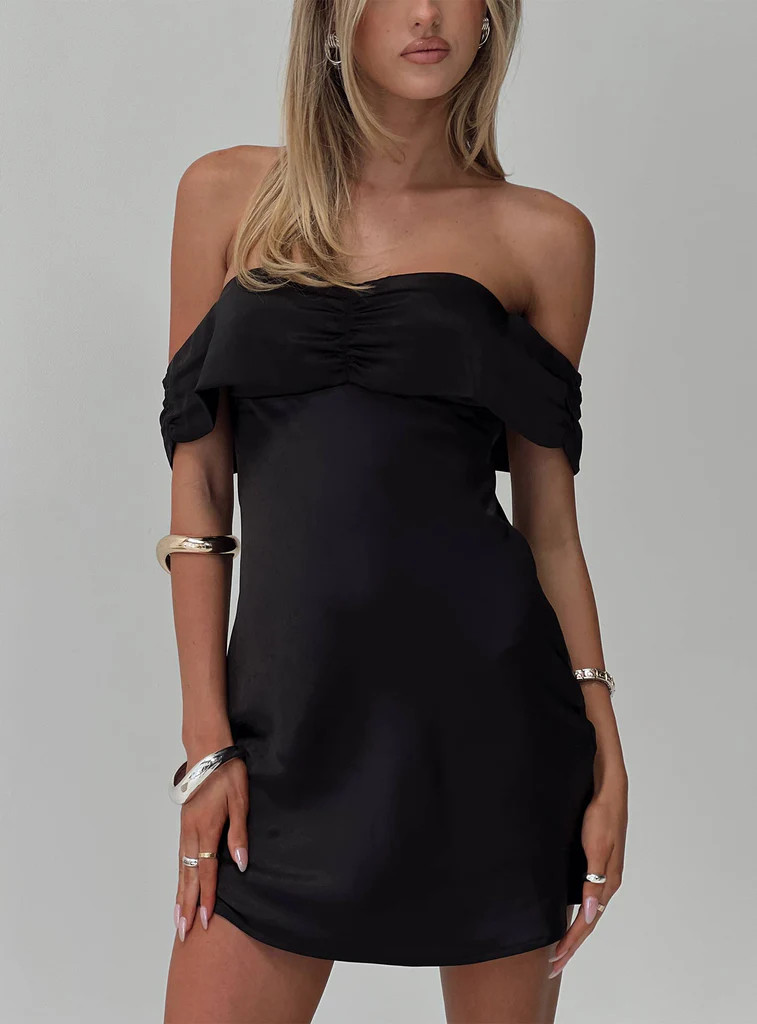 Sadee Mini Dress Black | Princess Polly US