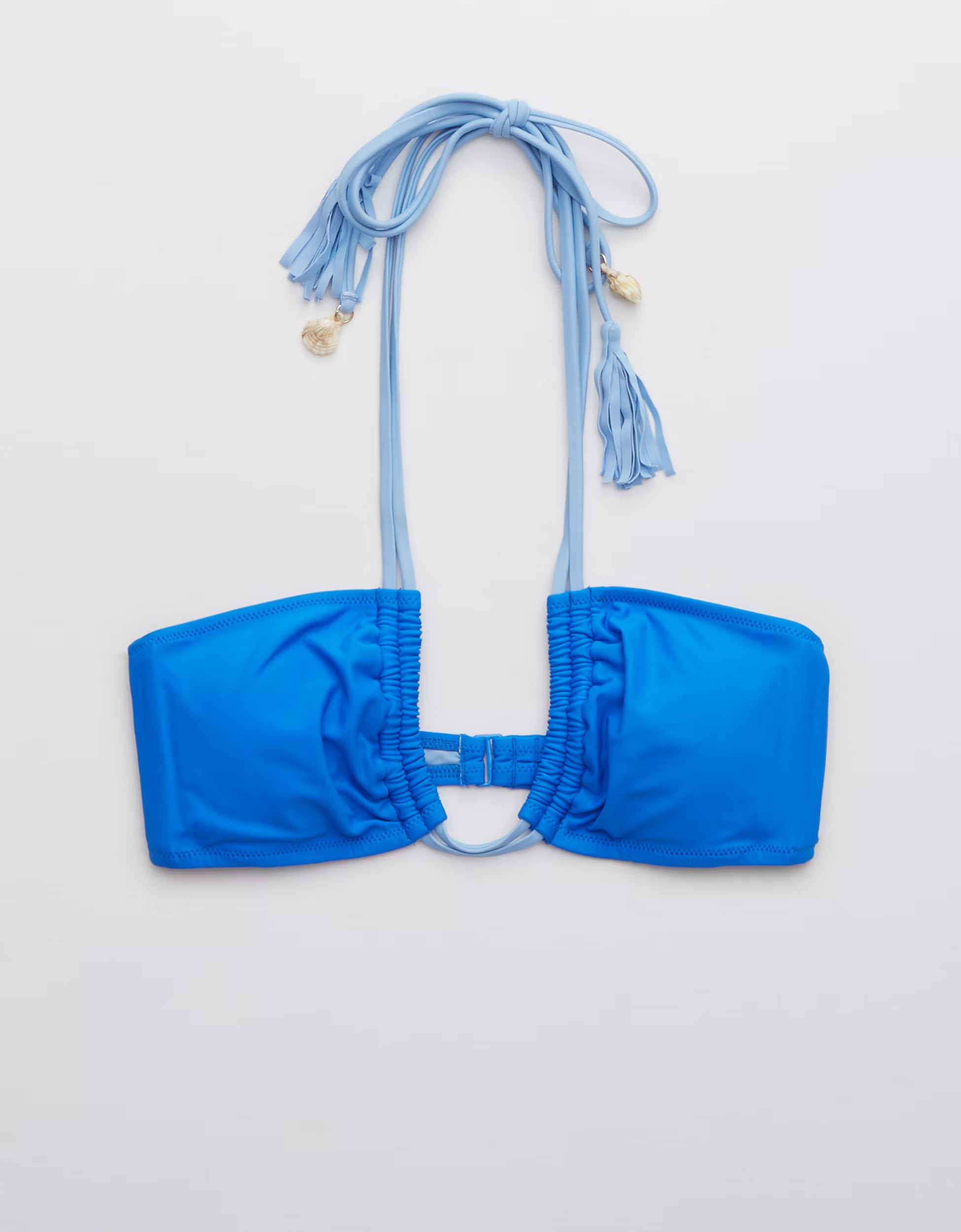 Aerie Tassel Halter Bikini Top | American Eagle Outfitters (US & CA)