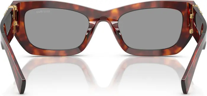 Miu Miu 53mm Rectangular Sunglasses | Nordstrom | Nordstrom