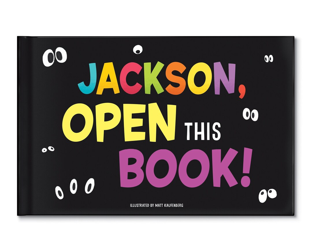 Personalized Children's Book Open This Birthday Gift - Etsy | Etsy (US)