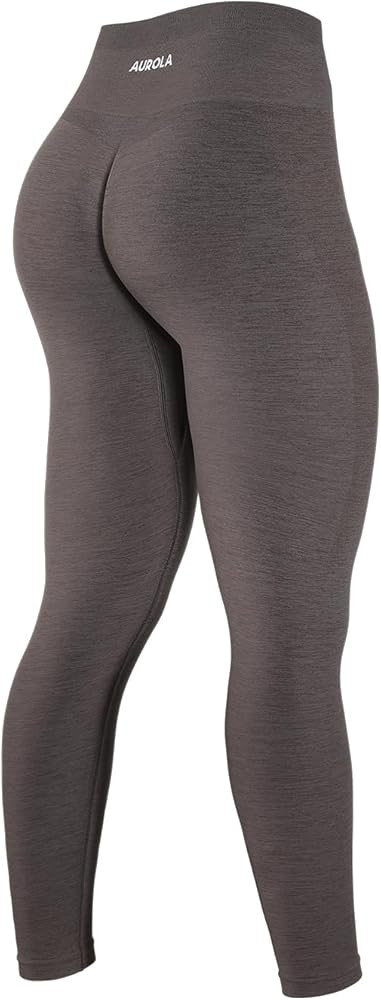 AUROLA Workout Leggings for Women Seamless Scrunch Tights Tummy Control Gym Fitness Girl Sport Ac... | Amazon (US)