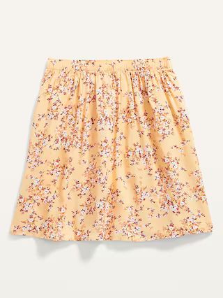 Floral-Print A-Line Mini Skirt for Women | Old Navy (US)