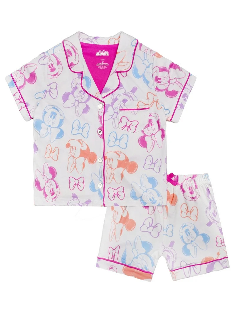 Character Toddler Girl Super Soft Pajama Coat Set, 2-Piece, Sizes 2T-5T | Walmart (US)