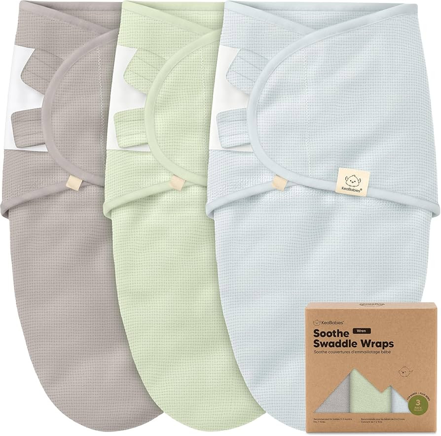 3-Pack Organic Swaddles for Newborns Sleep Sacks \u2013 Baby Swaddles 0-3 Months, Newborn Swaddle... | Amazon (US)