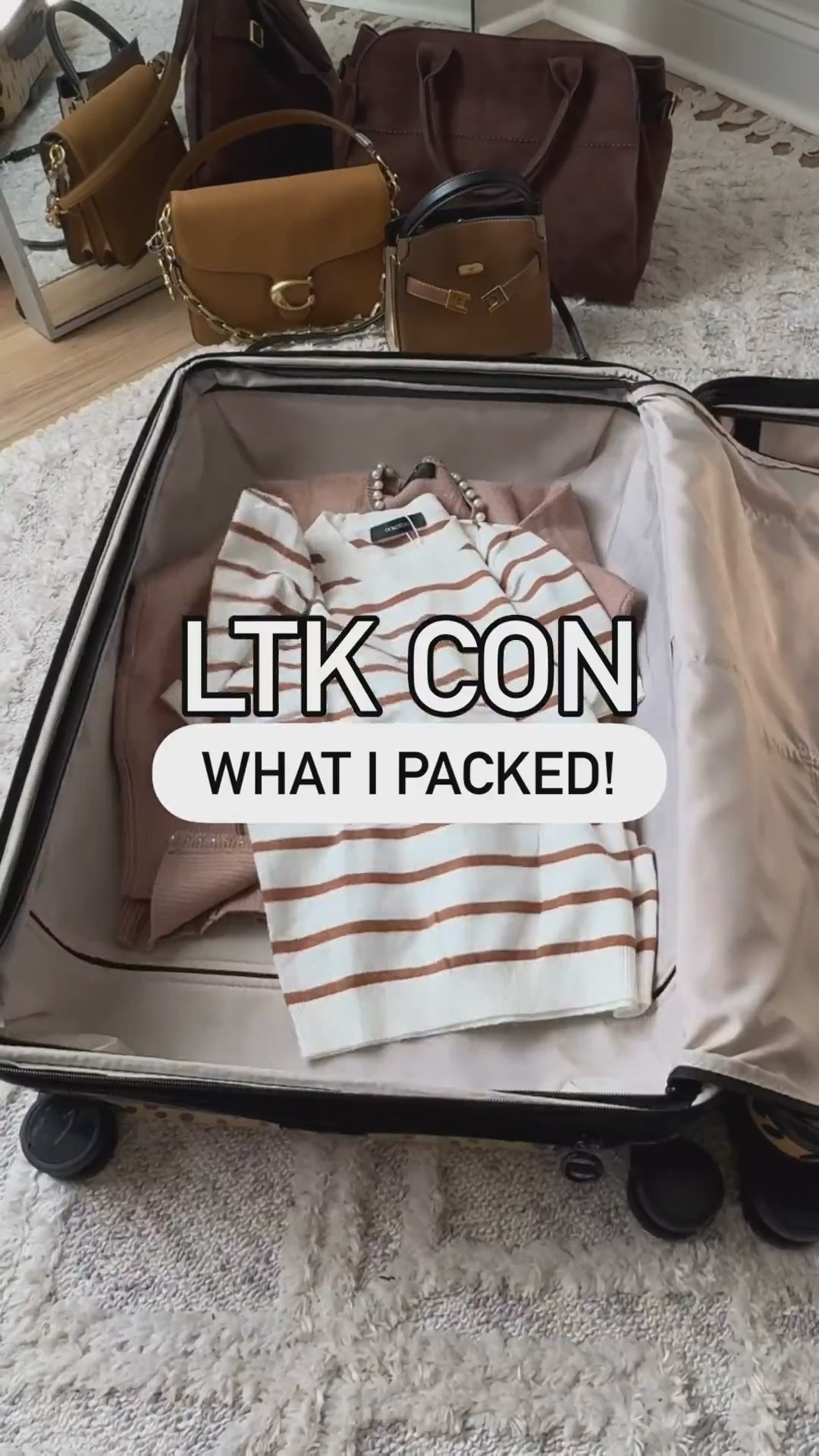 LTKCon what I packed! 

#LTKFindsUnder100 #LTKCon #LTKFindsUnder50