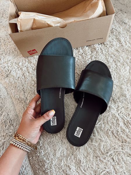 The comfiest everyday summer sandal and slide - comes in so many colors , perfect shoe for the office 

#LTKunder100 #LTKshoecrush #LTKBacktoSchool