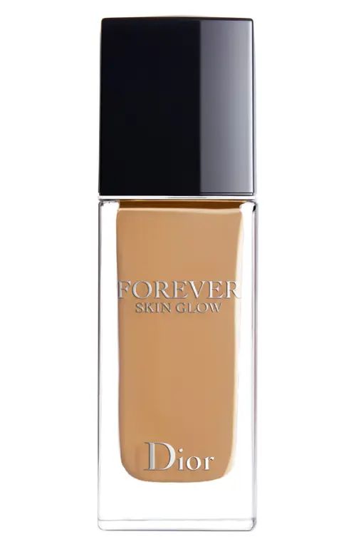DIOR Forever Skin Glow Hydrating Foundation SPF 15 in 4.5 Warm at Nordstrom | Nordstrom