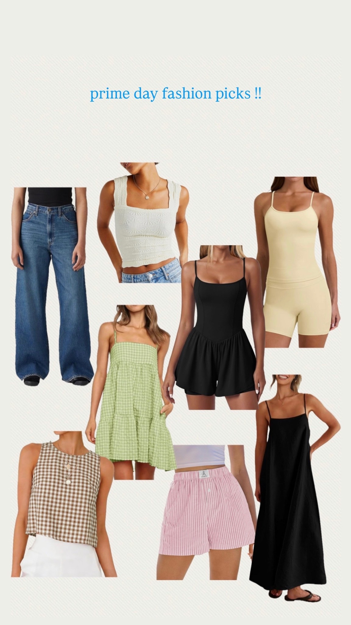 amazon orime day fashion picks!! summer dresses. summer workout sets. levi cinch jeans. summer fashion trends

#LTKootd #LTKSeasonal #LTKSaleAlert