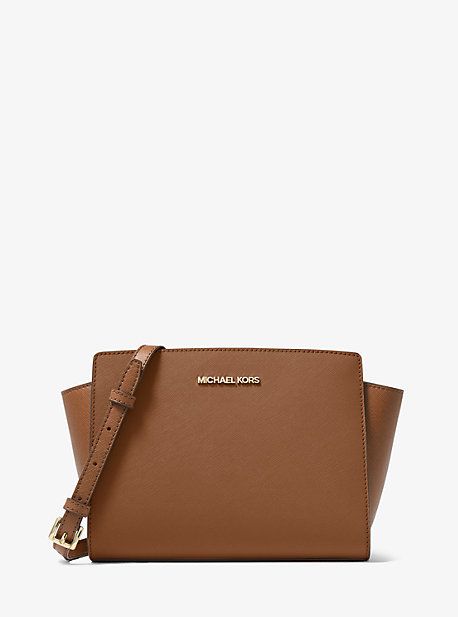Selma Medium Saffiano Leather Crossbody Bag | Michael Kors US