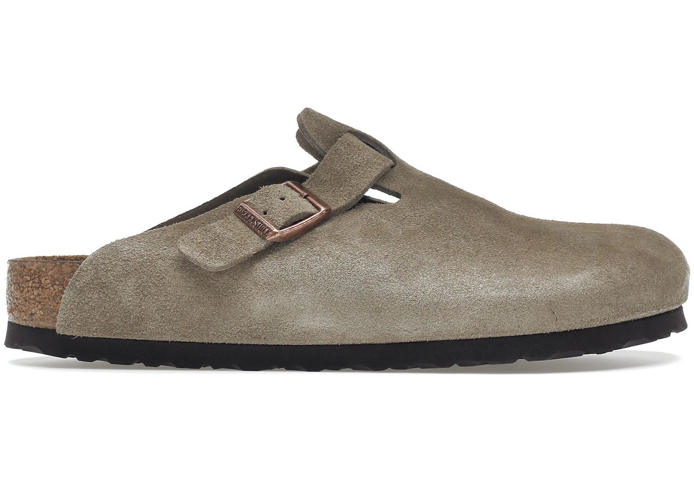 Birkenstock Boston Soft Footbed Suede Taupe | StockX