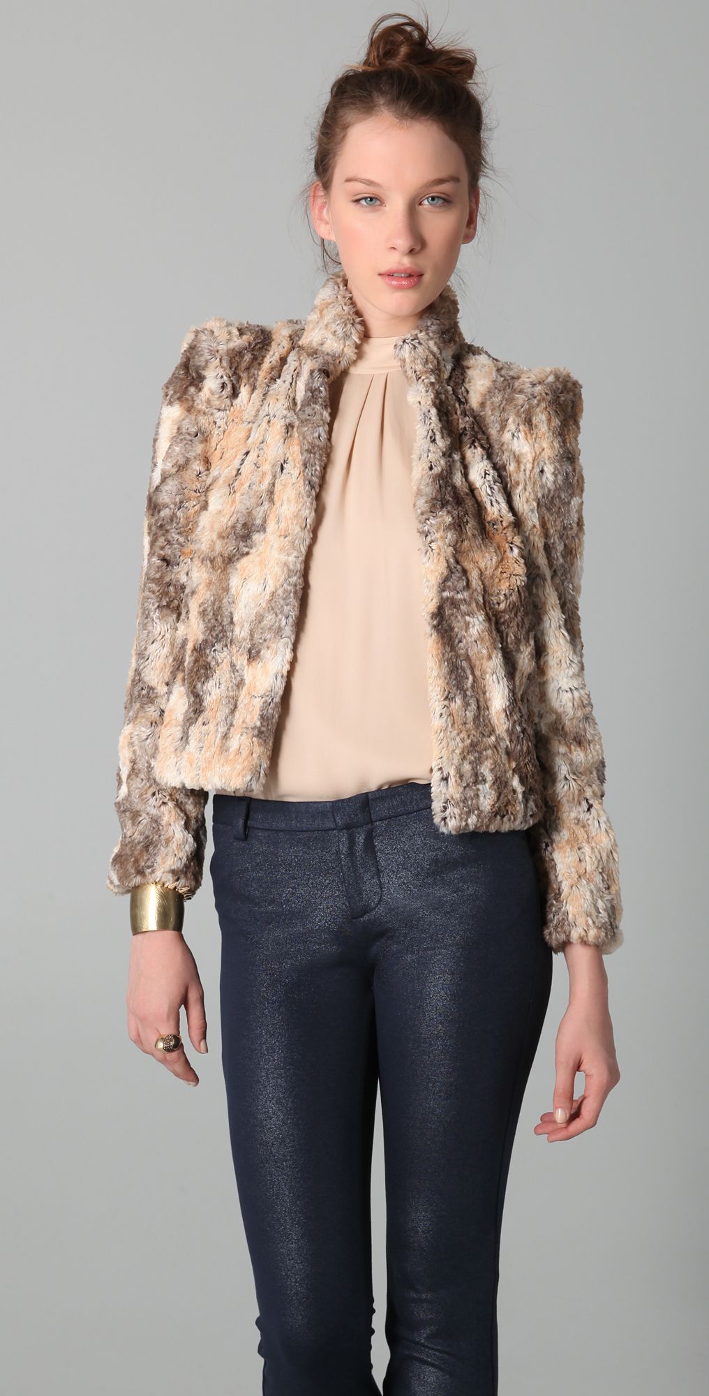 Faux Fur Jacket | Shopbop