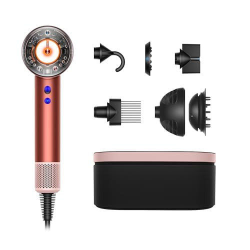 Dyson Supersonic Nural™ Hair Dryer in Strawberry Bronze and Blush Pink with Dyson-Designed Presentation | Amazon (US)