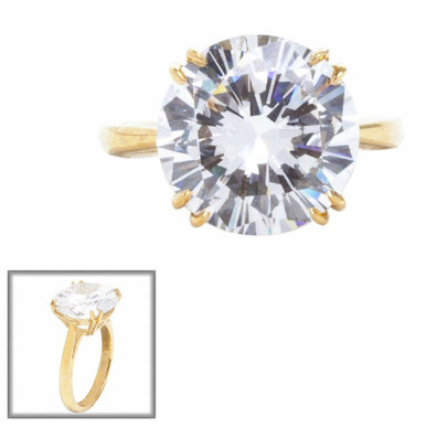 Solitaire Ring (8 Carat) | Fantasia by DeSerio