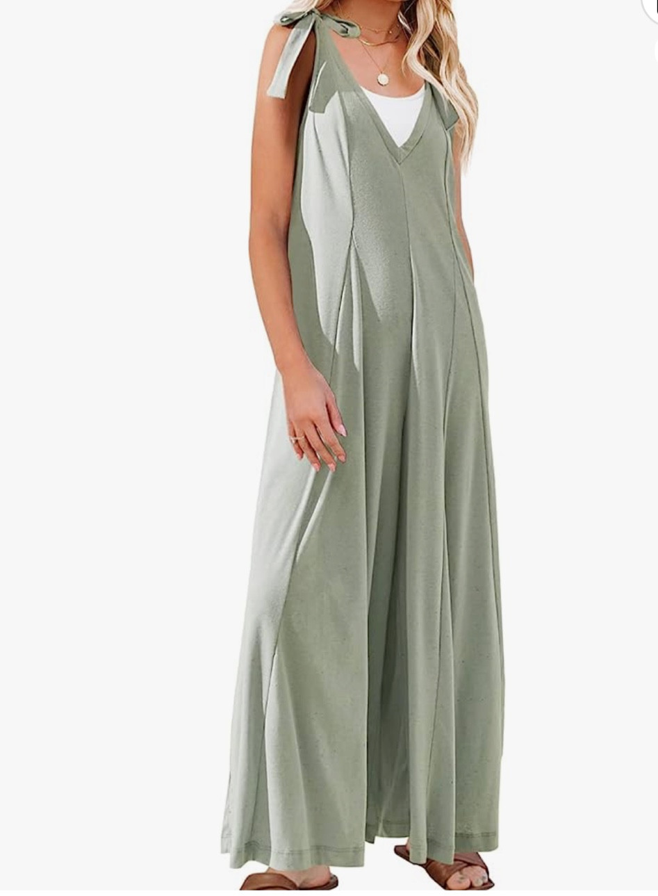 Free people jumpsuit dupe from Amazon! Lots of colors to choose from ! 

#LTKstyletip #LTKunder50