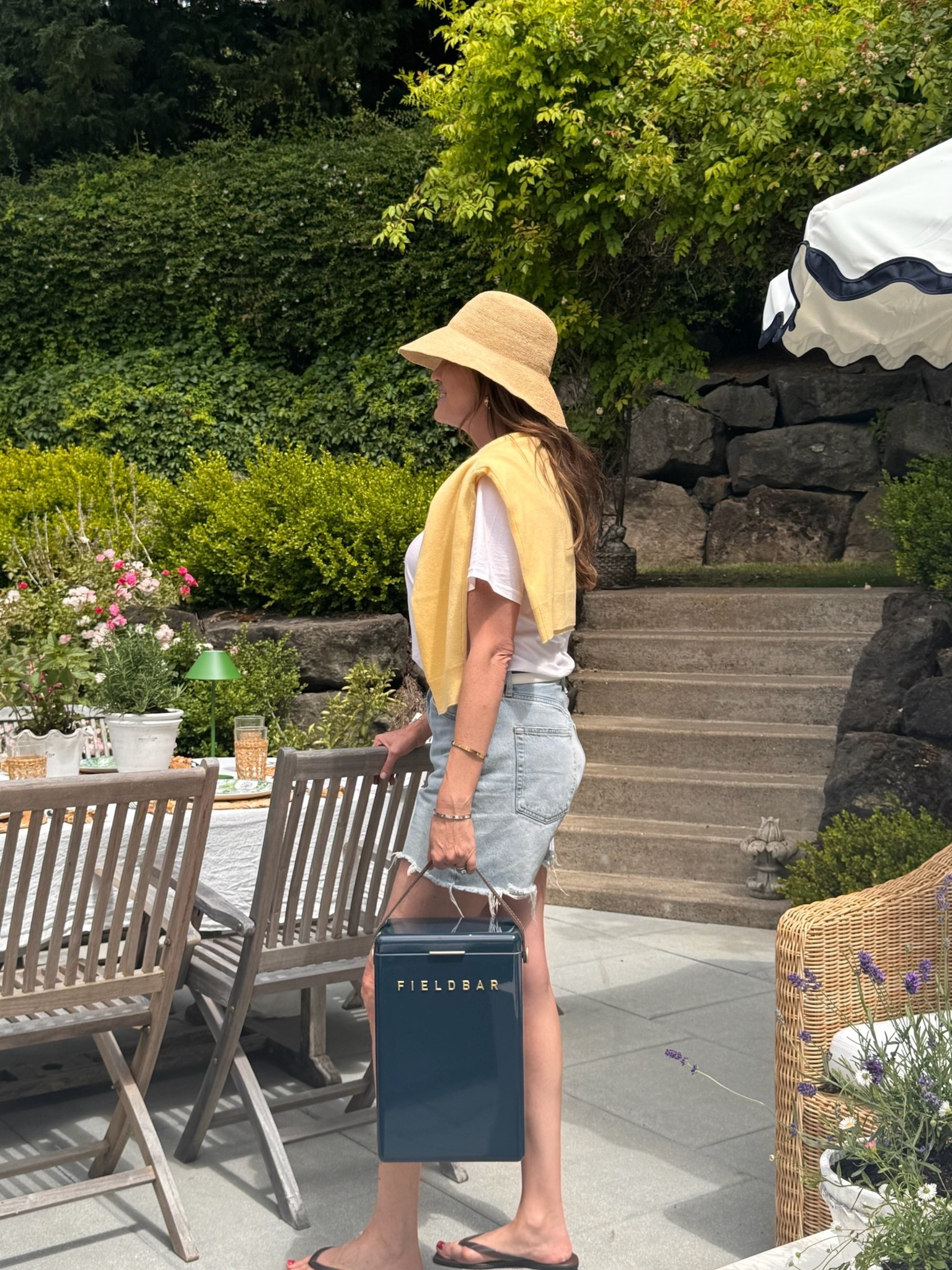 My summer essentials include:
- the perfect, floppy straw hat
- this chic drink cooler
- a soft & buttery sweater
- jelly sandals duh
- and my fave pair of denim cutoffs

#LTKStyleTip #LTKSummerEdit #LTKSeasonal
