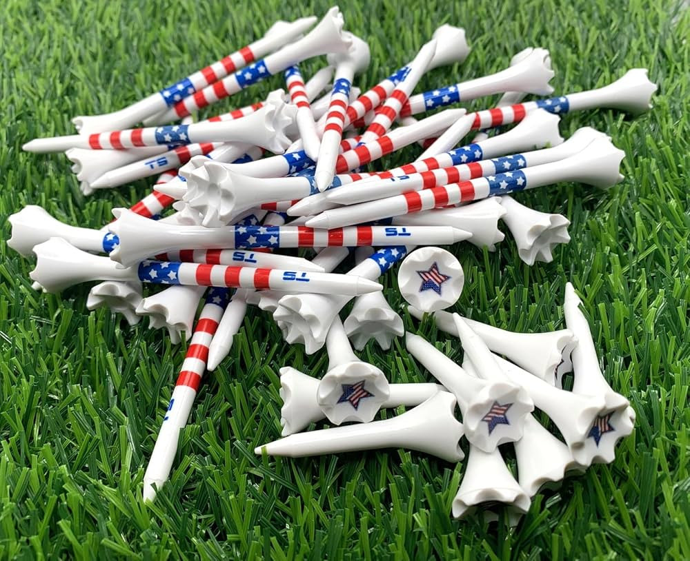 Premium Golf Tees Plastic Combo Length Pack of 50 includes (40 Count) Plastic Golf Tees + (10 Cou... | Amazon (US)