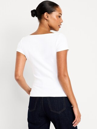 Snug Boatneck T-Shirt | Old Navy (US)