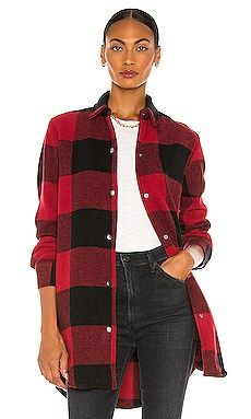 BB Dakota Eldridge Jacket in Red from Revolve.com | Revolve Clothing (Global)