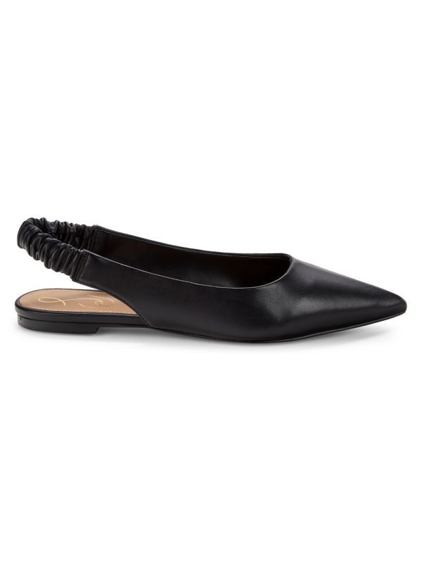 Sam Edelman Whitney Leather Slingback Ballet Flats on SALE | Saks OFF 5TH | Saks Fifth Avenue OFF 5TH