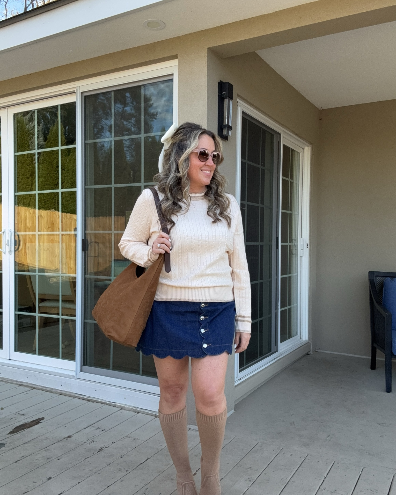 Casual Chic Style🤍

Check out this super soft & lightweight cable knit white sweater with tan accents. I love winter white in the cooler seasons ✨

#LTKU #LTKSeasonal #LTKOver40