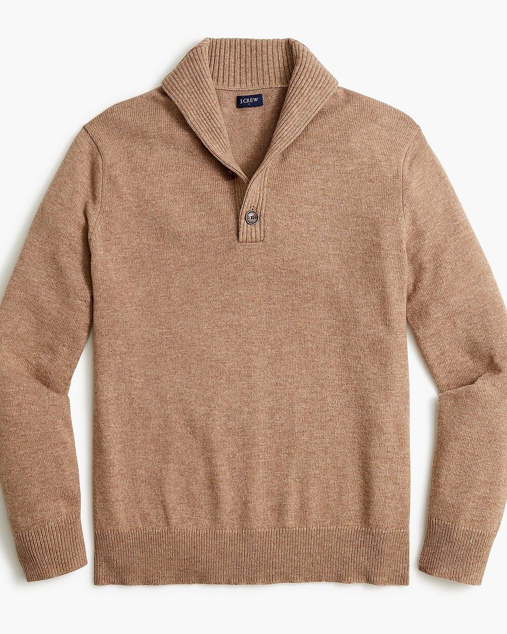 Shawl-collar sweater in supersoft lambswool blend | J.Crew Factory