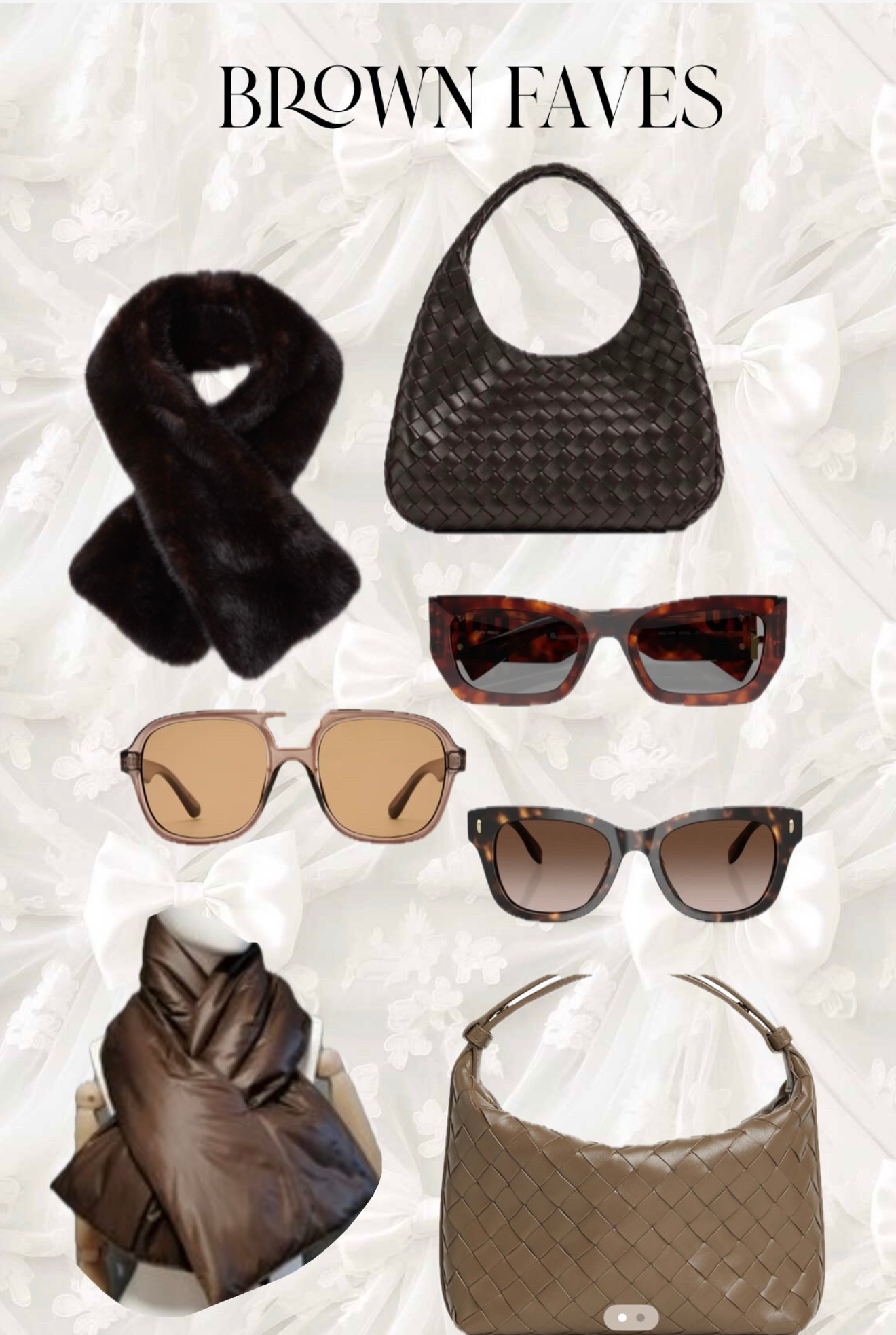 Brown accessories #brownaccessories 

#LTKU #LTKootd #LTKSaleAlert