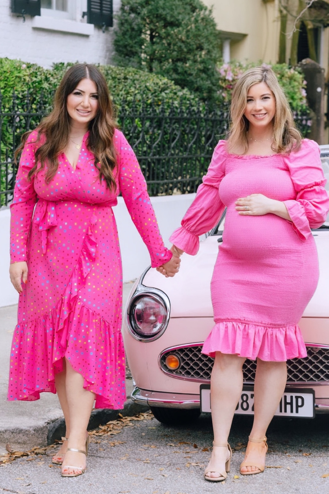 Girly baby shower pink looks 

#LTKstyletip #LTKbump #LTKcurves
