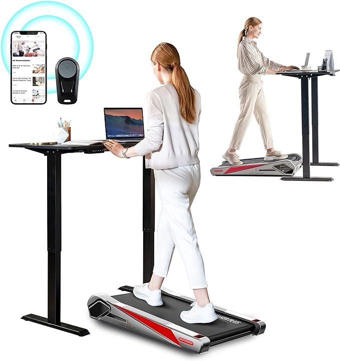 Egofit Walker M1/M1T Smallest Under Desk Electric Walking Treadmill for Home, Small & Compact Tre... | Amazon (US)