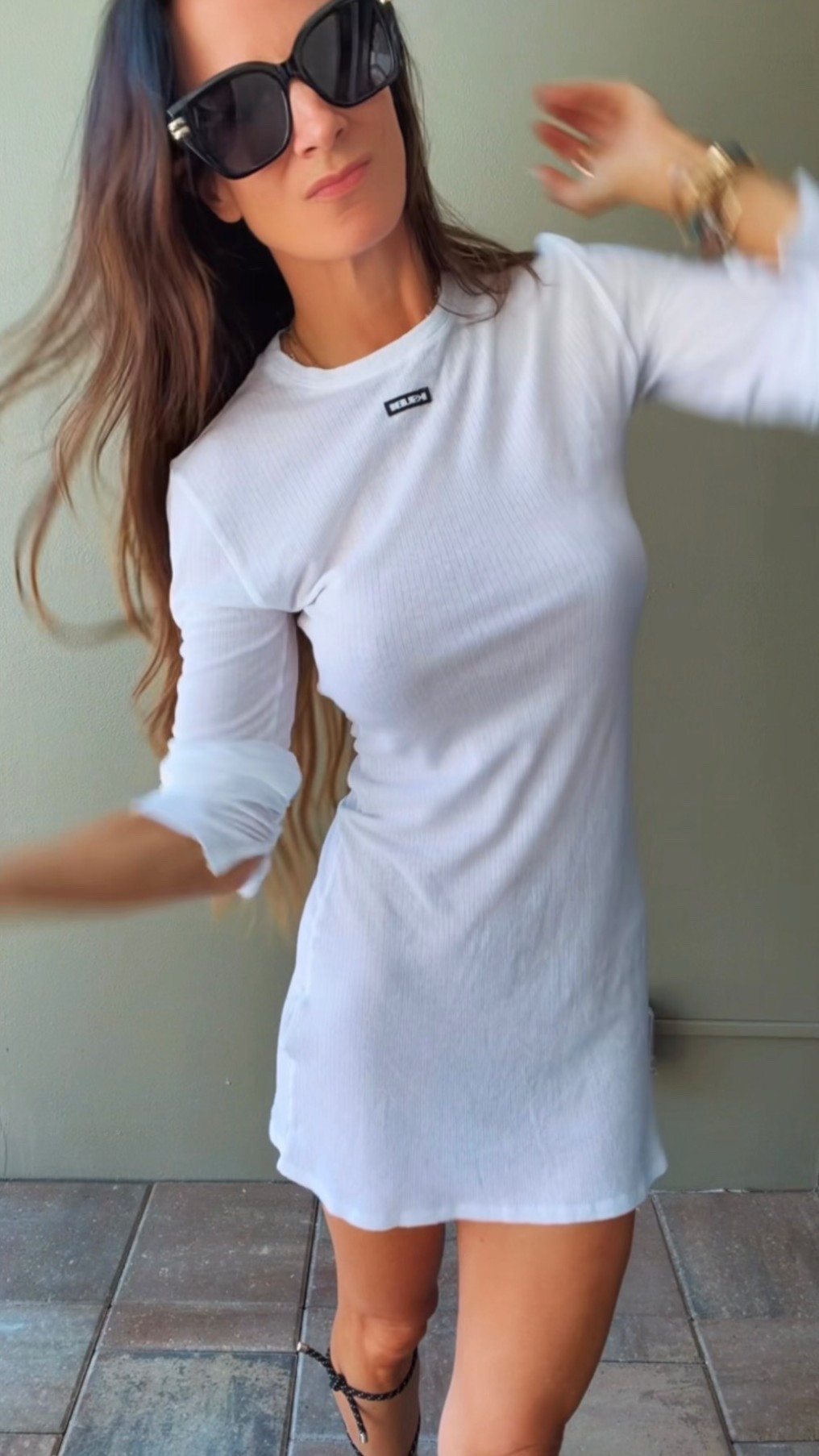 Sometimes the simplest pieces make the biggest statement. 🤍

This little Ksubi dress is one of those throw-on-and-go pieces that somehow looks effortlessly cool every single time. Paired it with lace-up sandals, oversized sunnies, and absolutely zero plans to overcomplicate things.

Minimal effort. Maximum chic.

Wearing XS

#NicoleColeeStyle #SummerStyle #Ksubi #WhiteDressSeason #StyleOver40

#LTKdayinmylife #LTKgrwm #LTKootd
