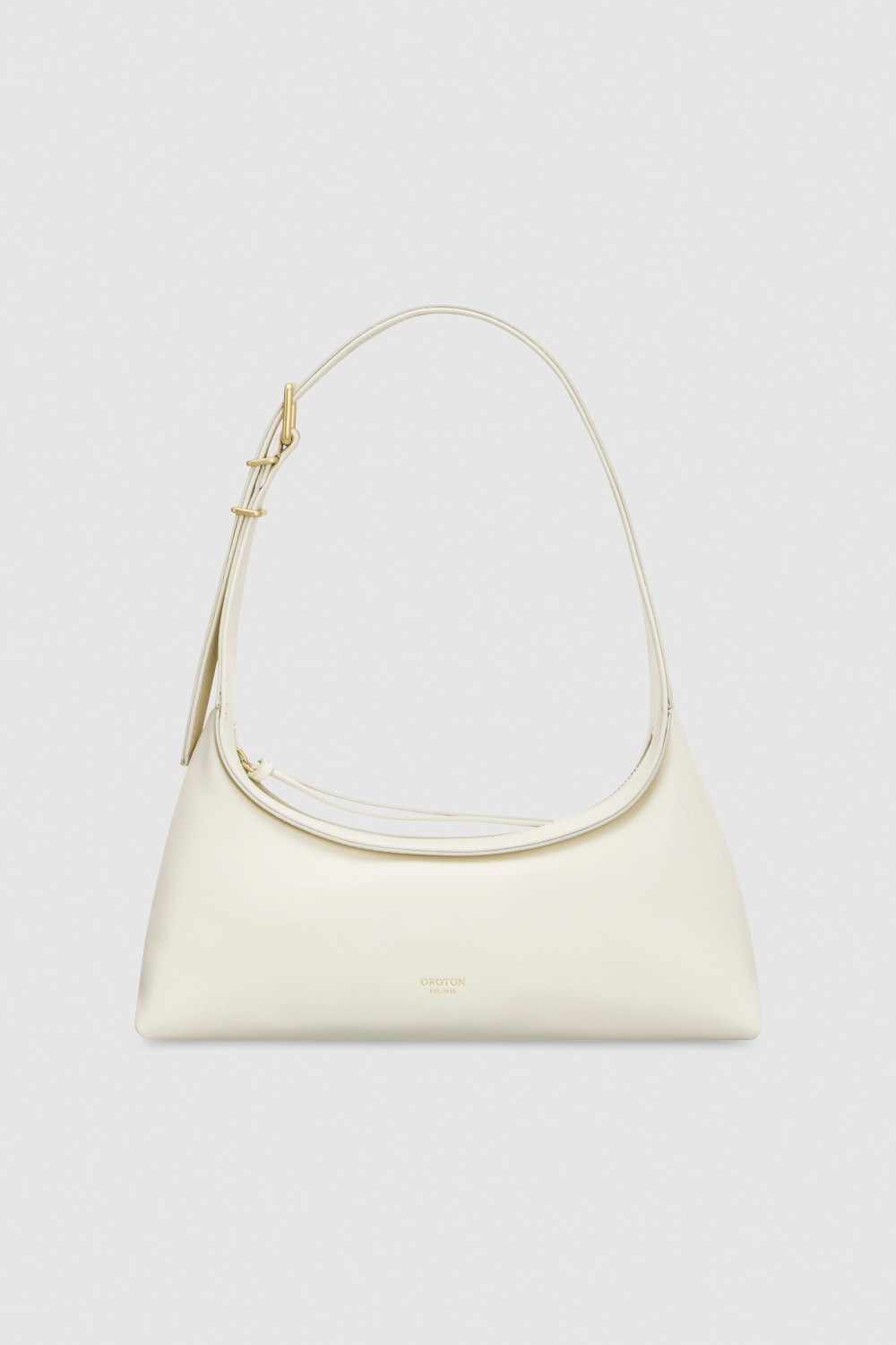 CINDER MINI BAGUETTE Antique Cream | Oroton