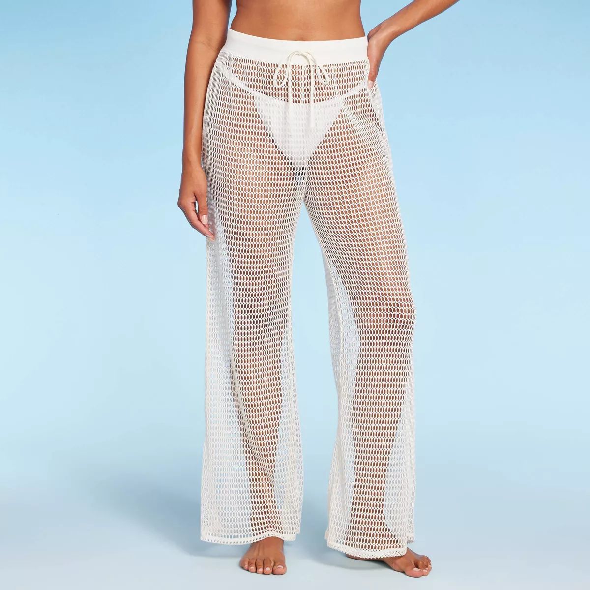 Women's Crochet Cover Up Pants - Shade & Shore™ | Target