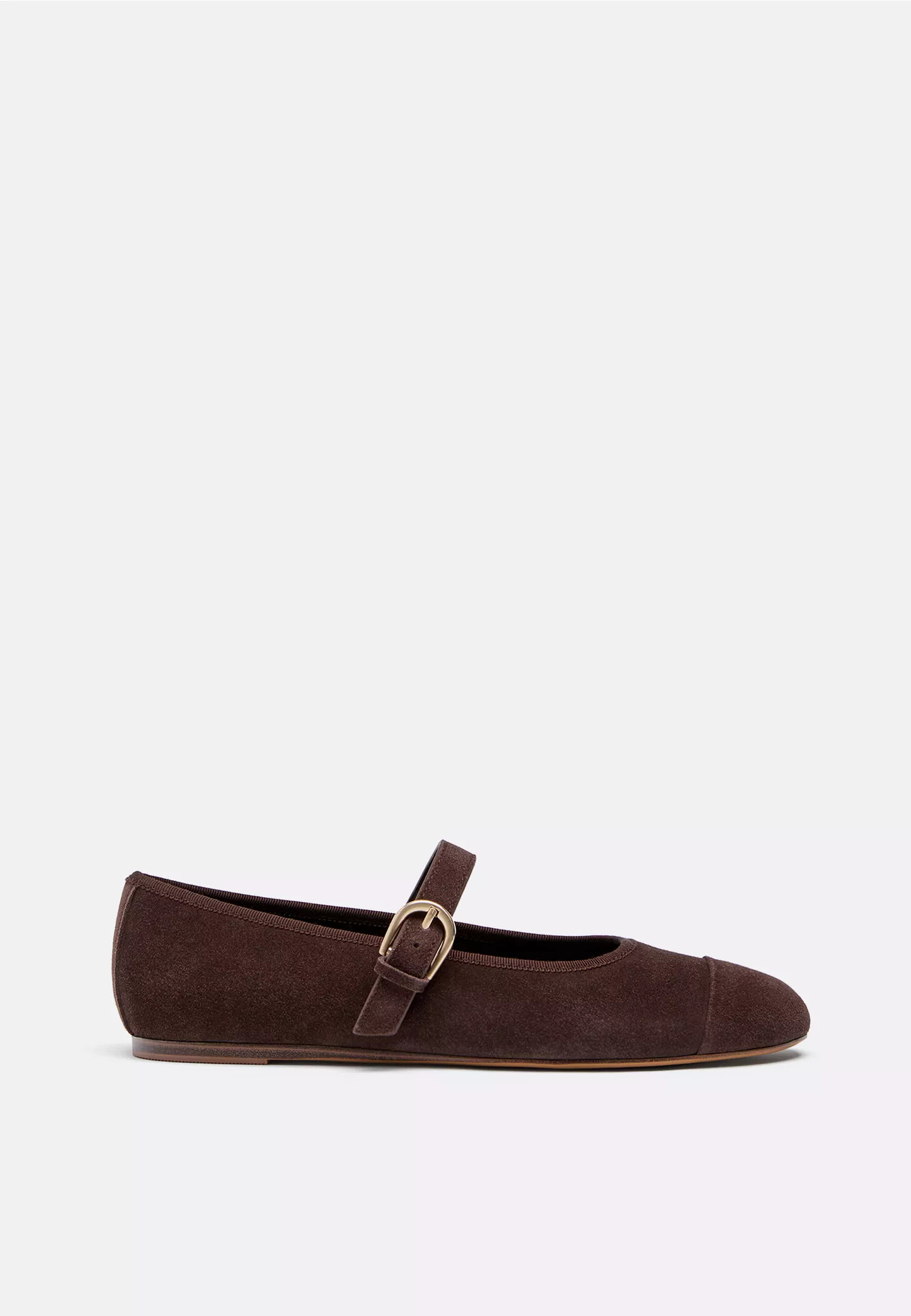 Lederballerinas mit Zehenbereich - Kunstleder f\u00fcr Damen | Stradivarius Deutschland | Stradivarius DE