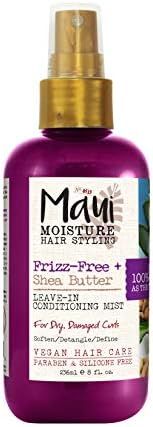 Maui Moisture Frizz-Free + Shea Butter Leave-in Conditioning Mist, Curly Hair Styling, No Drying ... | Amazon (US)