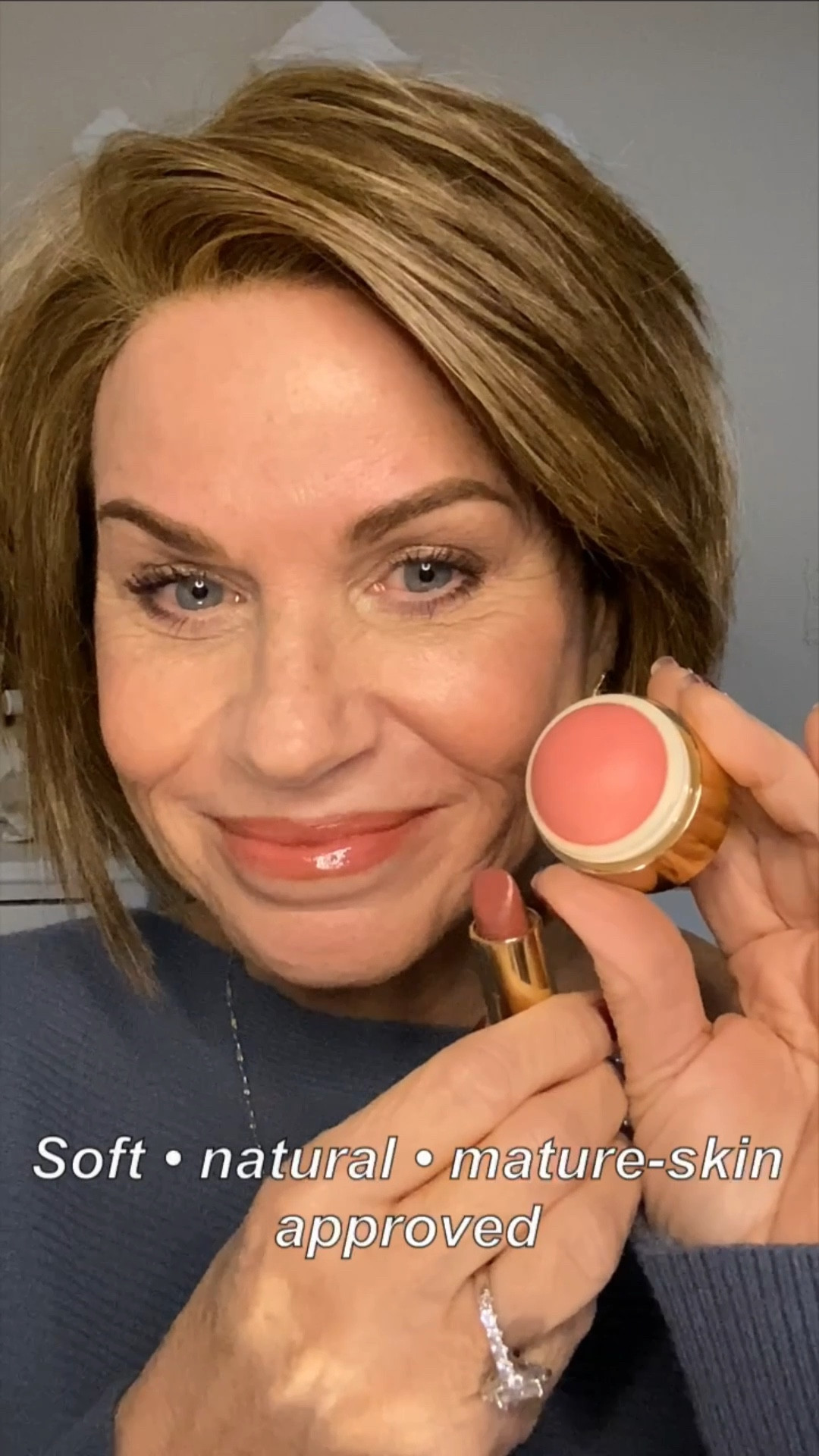 My favorite lip + cheek combo lately — both from MERIT Beauty ✨

💋 Lip: Millennial
🌸 Cheek: Stockholm

Creamy, effortless, and so flattering on mature skin. This combo gives the softest natural flush without feeling heavy or settling into lines.

#LTKBeauty #LTKOver40 #LTKFindsUnder50