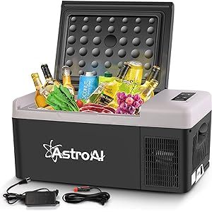 AstroAI Portable Freezer 12 Volt Car Refrigerator 16 Quart(15 Liter) Fridge for Car, RV, Van, Veh... | Amazon (US)