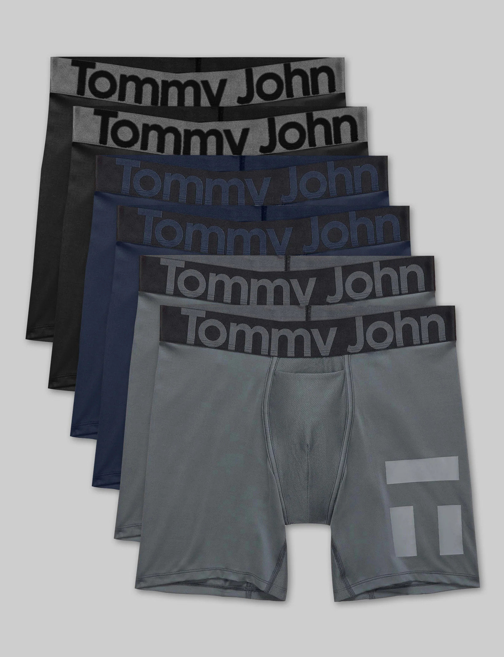 360 Sport Mid-Length Boxer Brief 6" (6-Pack) | Tommy John