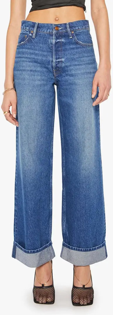 The Smoothie Skimp Cuffed Wide Leg Jeans | Nordstrom