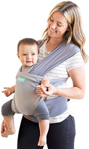 Moby Easy-Wrap Carrier | Baby Carrier and Wrap in One for Mothers, Fathers, and Caregivers | Desi... | Amazon (US)