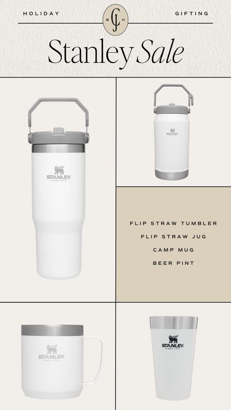 Cyber Week sale at Stanley! Love these flip straw insulated water bottles, coffee cup and beer pint! Would all make perfect holiday gifts. Cella Jane 

#LTKCyberweek #LTKGiftGuide #LTKunder50