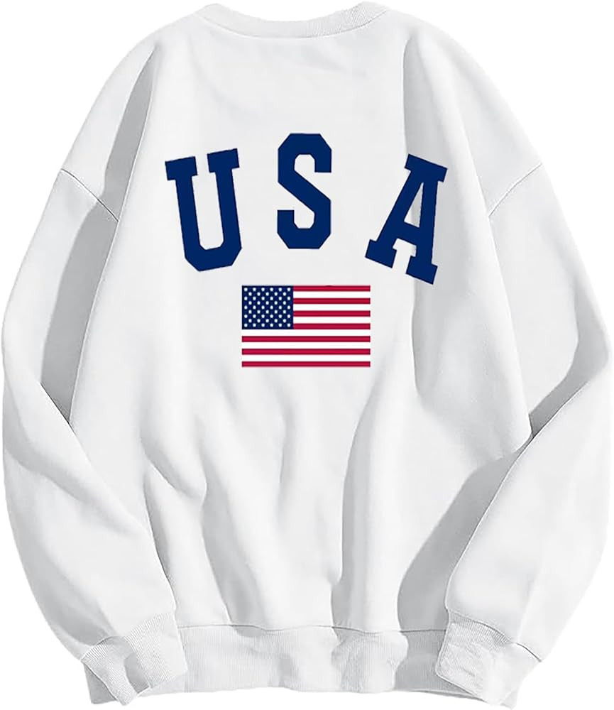 Zoyami Womens Crewneck Sweatshirt Graphic Long Sleeve Top Pullover Oversized Sweaters | Amazon (US)