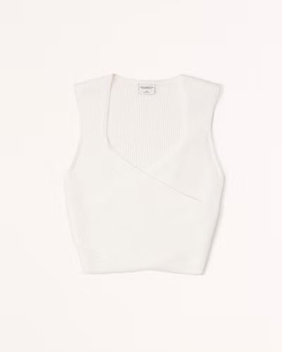 LuxeLoft Wrap Top | Abercrombie & Fitch (US)