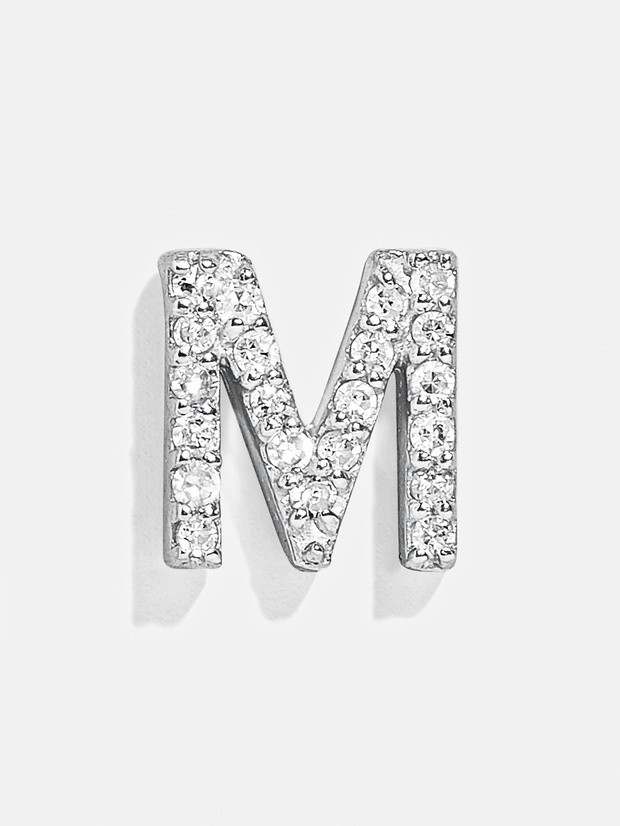 Diamond Initial Earring | BaubleBar (US)