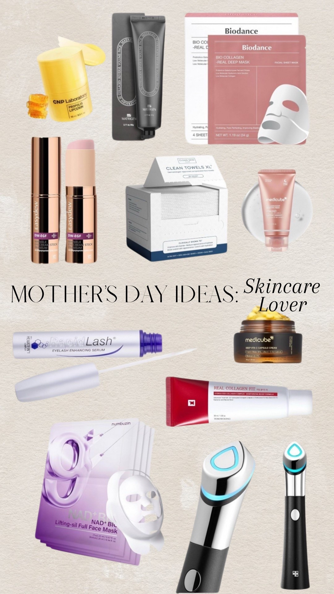 Mother’s Day Gift ideas: Skincare lover 

#LTKSeasonal #LTKBeauty #LTKGiftGuide
