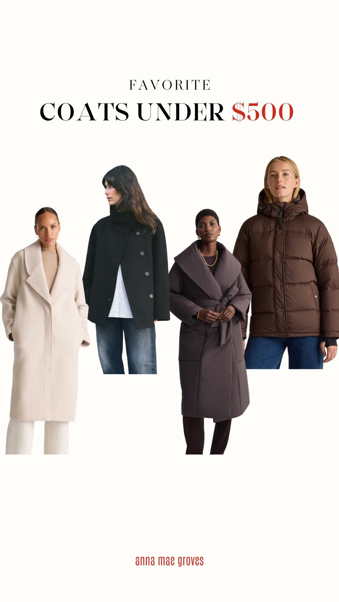 If you’re having FREEZING weather like we are right now a great coat is a MUST!
These are some of my favorite stylish and function coats for the winter! All under $500! 

#LTKMidsize #LTKPetite #LTKSeasonal