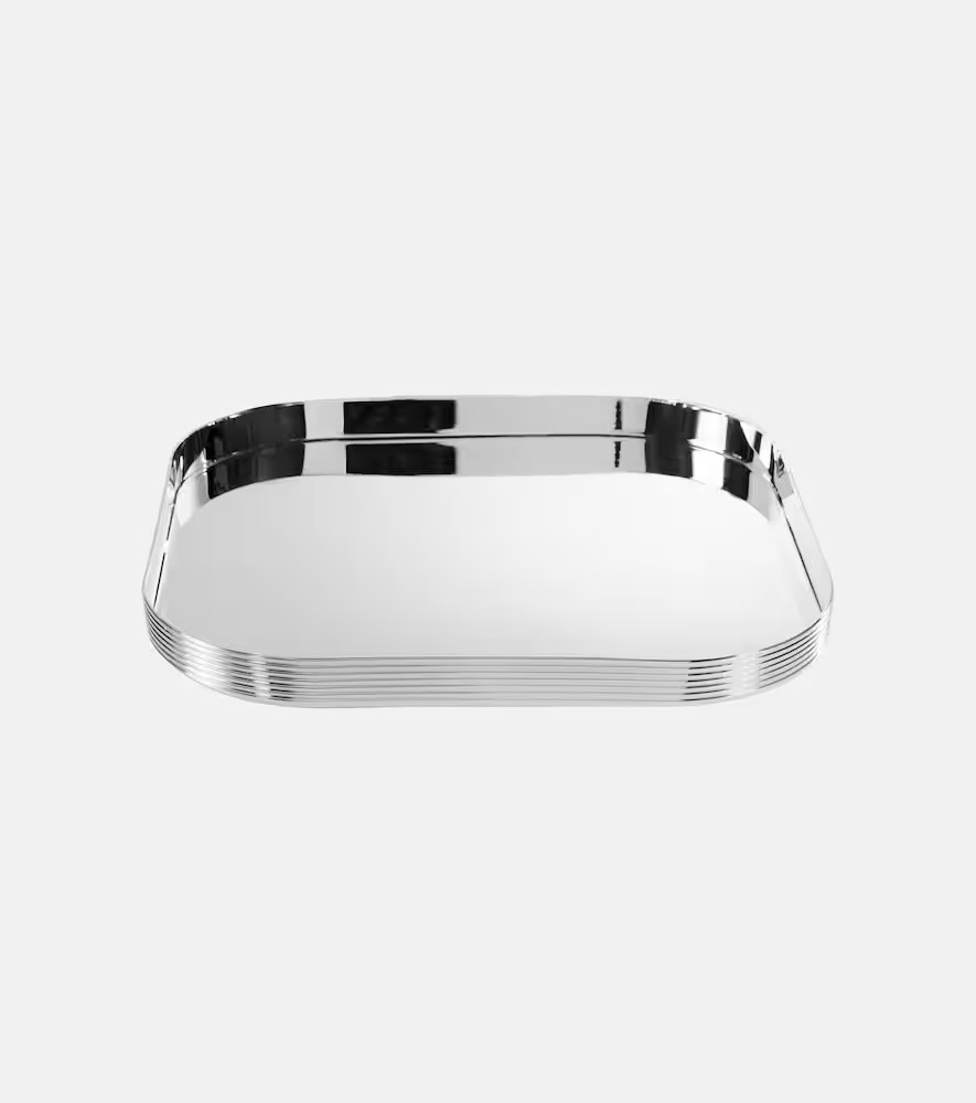Christofle K + T silver-plated tray | Mytheresa (UK)