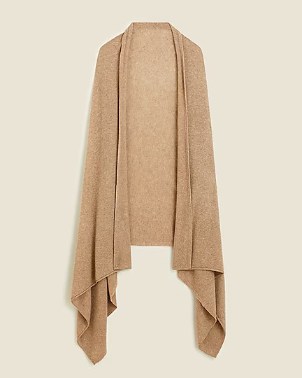 Oversized cashmere wrap | J. Crew US