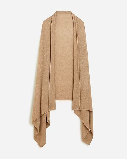 Oversized cashmere wrap | J. Crew US