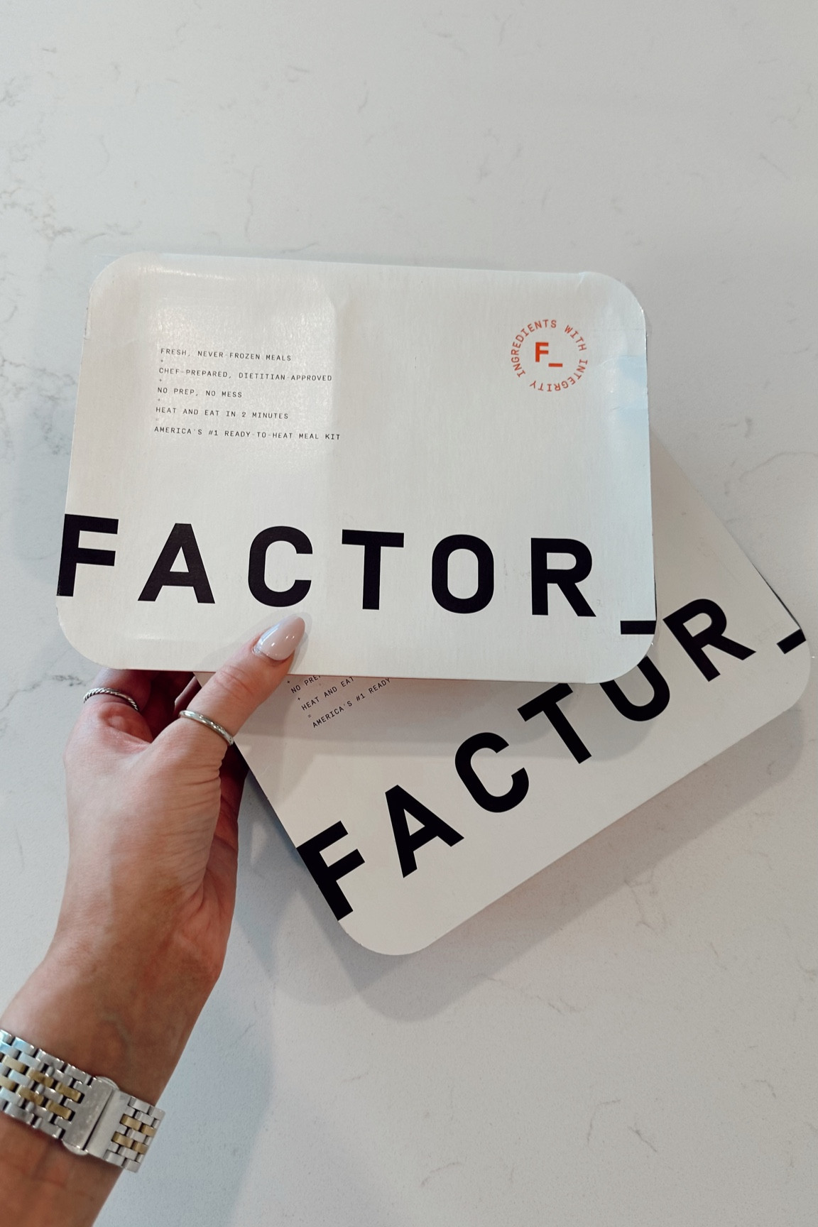 @factormeals are the best easy and delish meals for lunch/dinner! They’re delivered straight to your door & ready to eat in minutes! Use code MAKENNA for 50% off your first order! 
#ad #factor