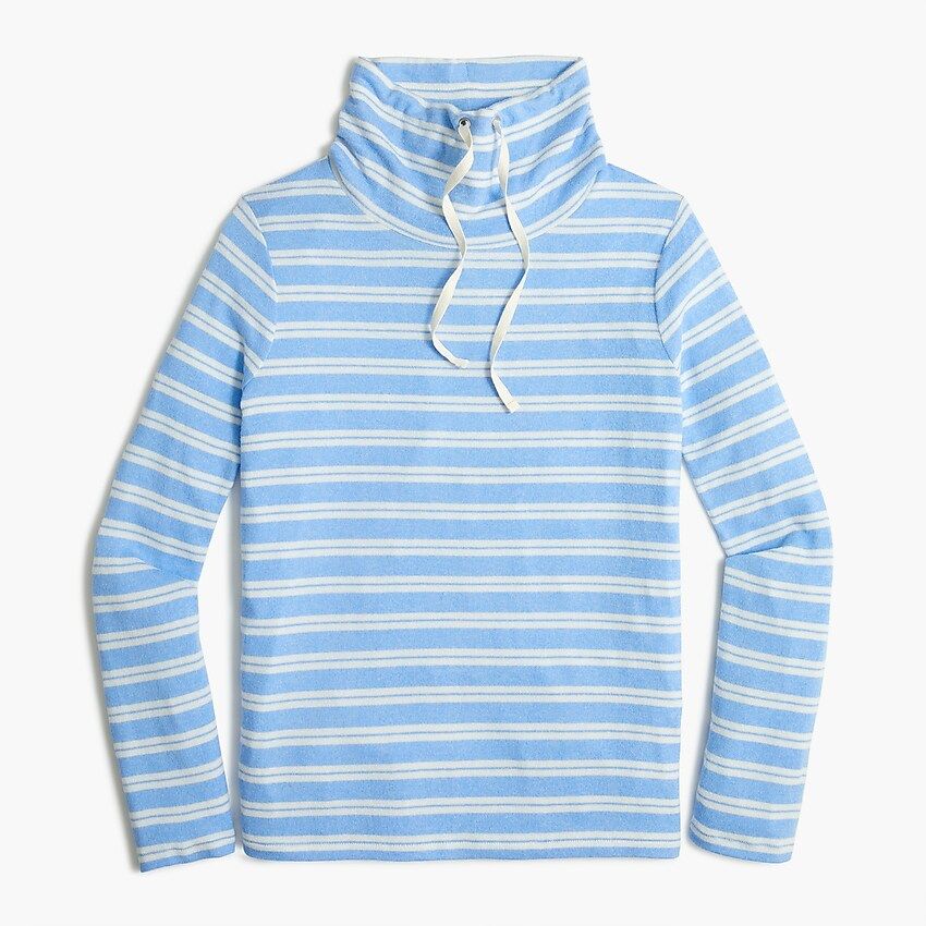 Funnelneck pullover in signature cozy yarn | J.Crew Factory