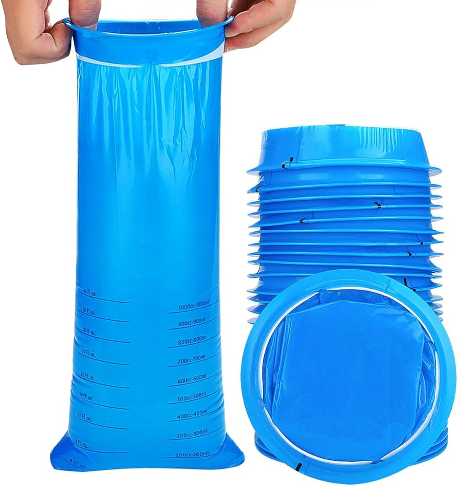 30 Pack Emesis Bags, Valchoose Barf Bags, Hospital Grade Nausea Bags Perfect for Motion, Car & Ai... | Amazon (US)